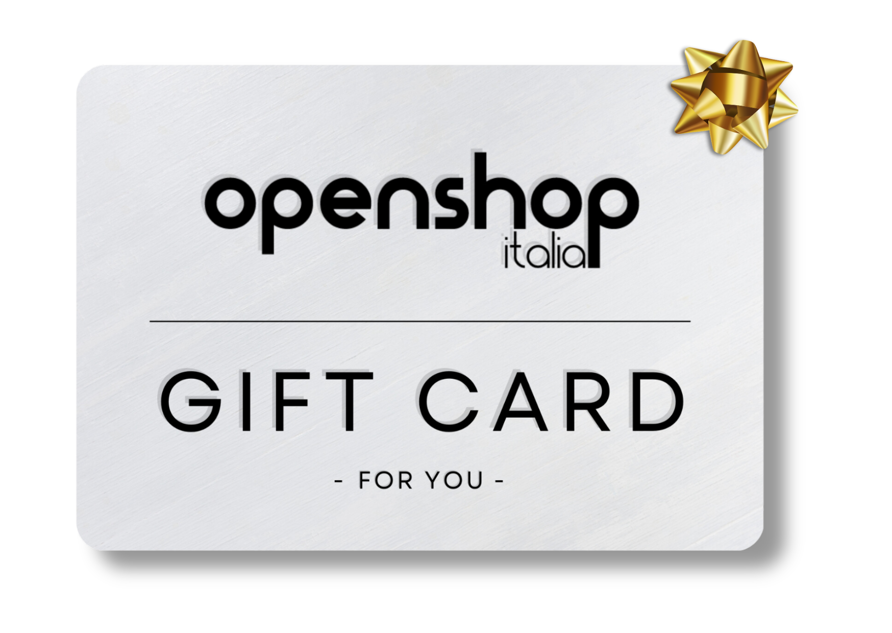 Gift Card Open Shop Italia