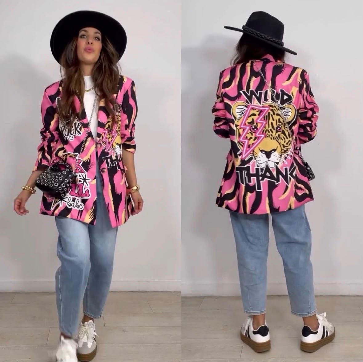 Veste à motifs31