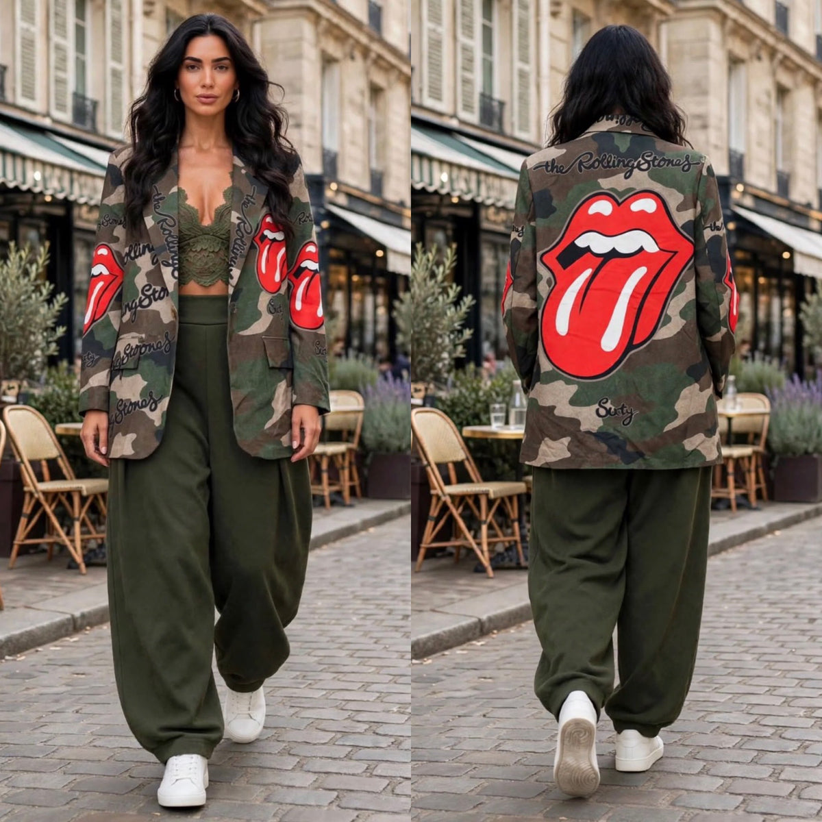 Veste à motifs31