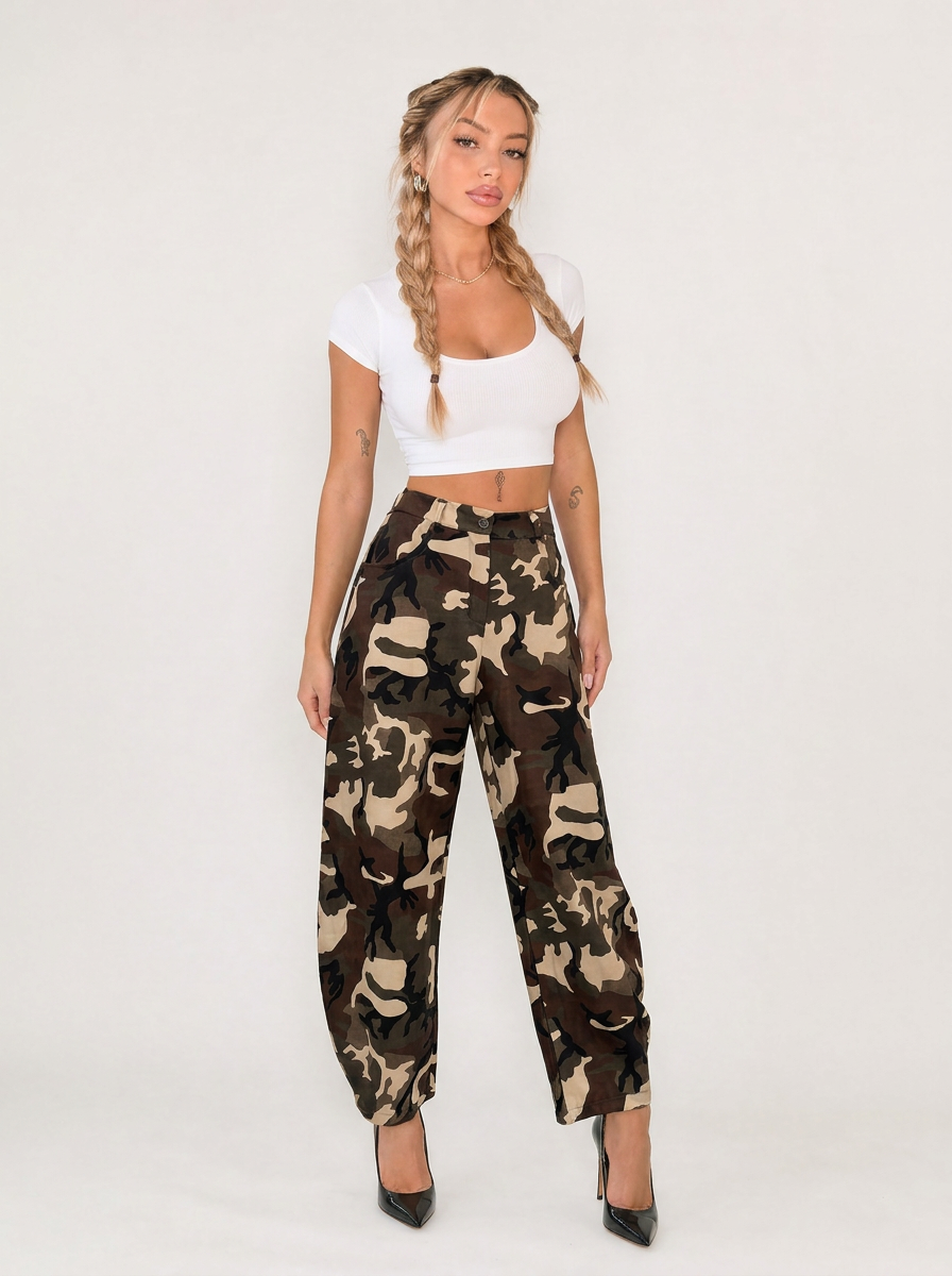 Pantalone Camu Ballon